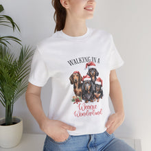 Load image into Gallery viewer, Weenie Wonderland - Unisex Jersey Short Sleeve Tee
