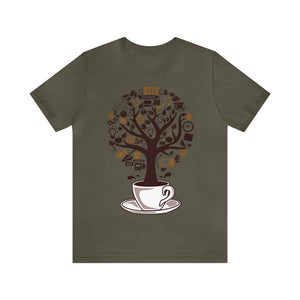 Coffee Tree - Unisex Jersey Short Sleeve Tee