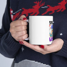 Load image into Gallery viewer, Snowflake Kisses - Ceramic Mug 11oz
