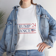 Load image into Gallery viewer, Trump Vance 2024 - Unisex Heavy Cotton Tee
