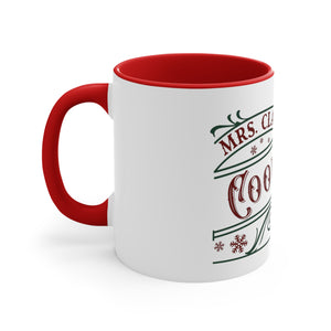 Mrs Clause Cookie Co -  Accent Coffee Mug, 11oz
