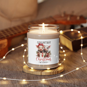 Country Christmas - Scented Soy Candle, 9oz