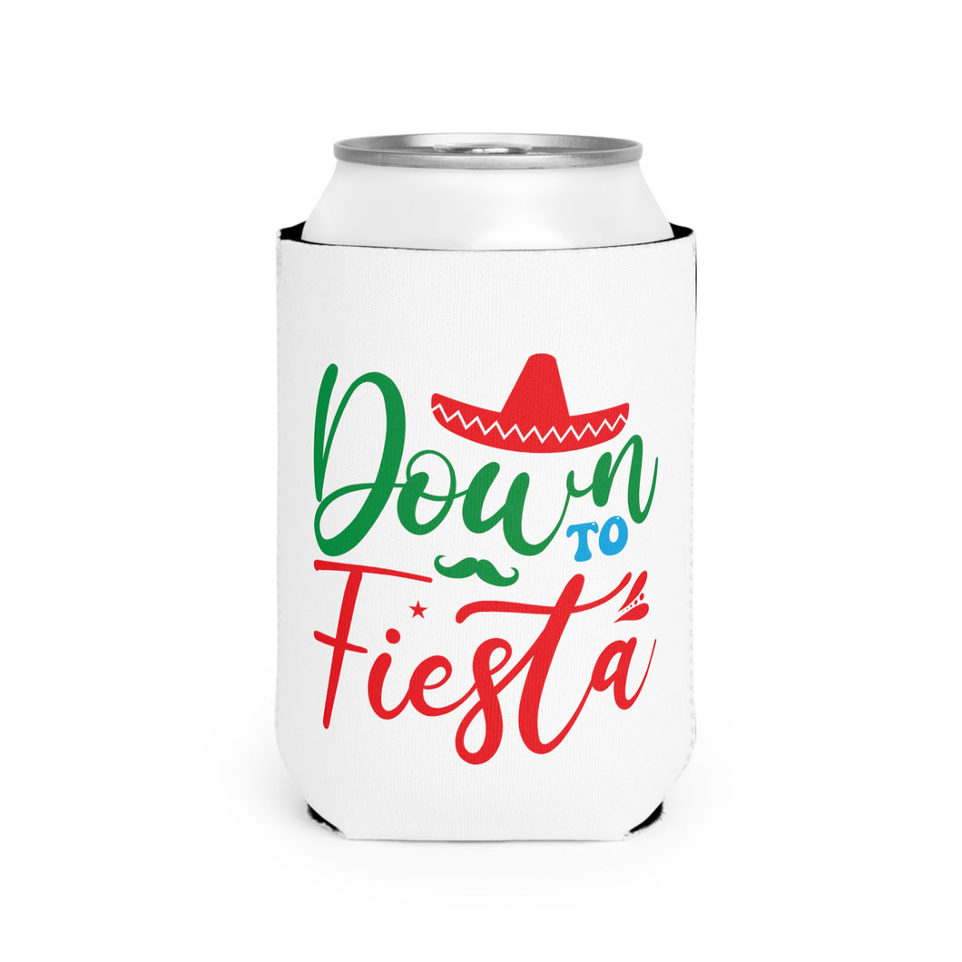 Down To Fiesta - Can Cooler Sleeve