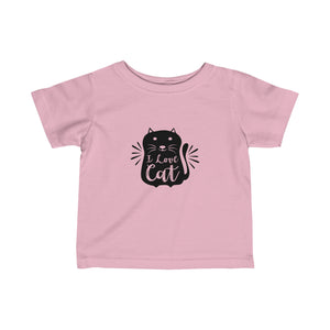 I Love Cat - Infant Fine Jersey Tee