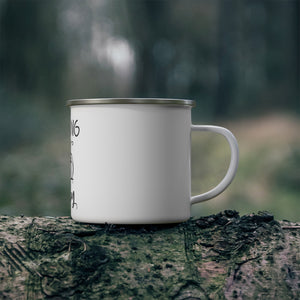 Camping Is My Therapy - Enamel Camping Mug