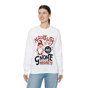 Naughty And Gnome - Unisex Heavy Blend™ Crewneck Sweatshirt