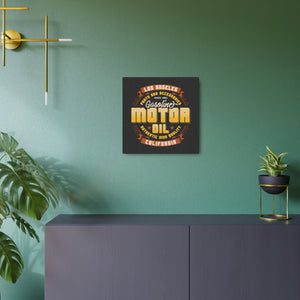 Gasoline Motor Oil - Metal Art Sign