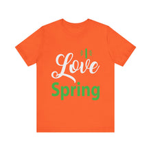 Load image into Gallery viewer, Love Spring - Unisex Jersey Short Sleeve Tee
