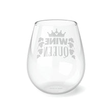 Load image into Gallery viewer, Wine Queen - Stemless Wine Glass, 11.75oz
