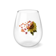 Load image into Gallery viewer, Sunflower - Stemless Wine Glass, 11.75oz
