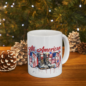 All American Dad - Ceramic Mug, (11oz, 15oz)