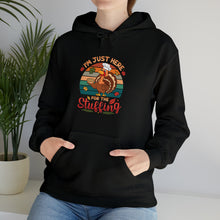 Load image into Gallery viewer, I&#39;m Just Here - Unisex Heavy Blend™ Hooded Sweatshirt
