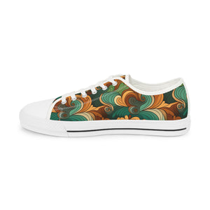 Earth Tones Ver 11 - Men's Low Top Sneakers