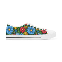 Load image into Gallery viewer, Cartoon Flowers Ver 1 - Women&#39;s Low Top Sneakers
