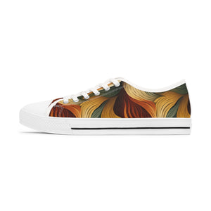 Earth Tones Ver 9 - Women's Low Top Sneakers