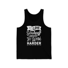 Load image into Gallery viewer, Love Yourself - Unisex Jersey Tank
