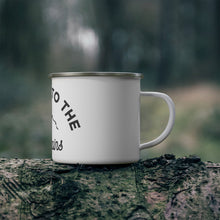 Load image into Gallery viewer, Take Me To The Mountains - Enamel Camping Mug
