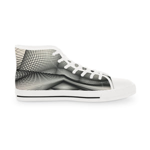 The Grid - Men's High Top Sneakers