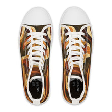 Load image into Gallery viewer, Earth Tones Ver 1 - Women&#39;s High Top Sneakers
