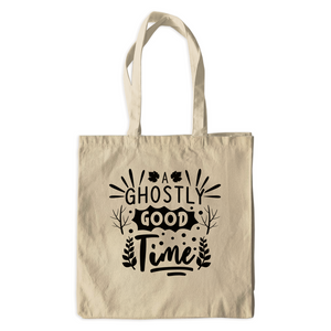 A Ghostly Good Time - Canvas Tote Bags