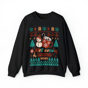 Hot Cocoa & Christmas - Unisex Heavy Blend™ Crewneck Sweatshirt