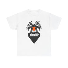 Load image into Gallery viewer, Summer Palm Trees - Unisex Heavy Cotton Tee
