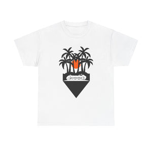 Summer Palm Trees - Unisex Heavy Cotton Tee