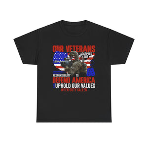 Defend America - Unisex Heavy Cotton Tee