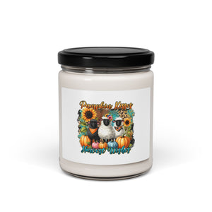 Pumpkin Kisses Sheep - Scented Soy Candle, 9oz