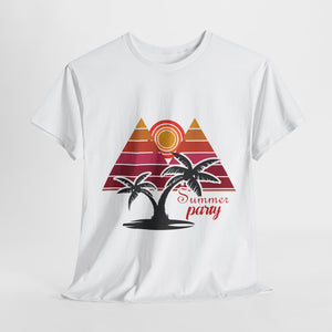 Summer Party (2) - Unisex Heavy Cotton Tee