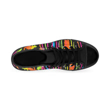 Load image into Gallery viewer, Neon Pain Drips Ver 10 - Men&#39;s Classic Sneakers
