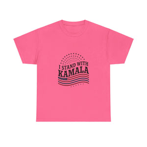 I Stand With Kamala - Unisex Heavy Cotton Tee