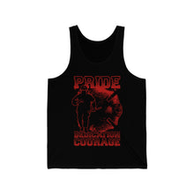 Load image into Gallery viewer, Pride Firefighter - Unisex Jersey Tank
