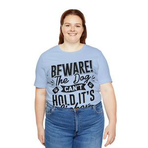 Beware The Dog - Unisex Jersey Short Sleeve Tee