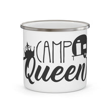 Load image into Gallery viewer, Camp Queen - Enamel Camping Mug
