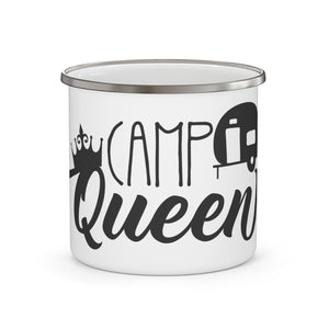Camp Queen - Enamel Camping Mug