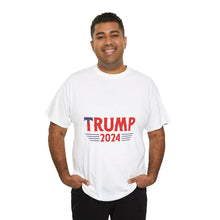 Load image into Gallery viewer, Trump 2024 (2) - Unisex Heavy Cotton Tee
