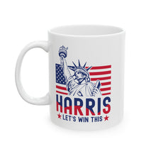 Load image into Gallery viewer, Harris Lets Win This - Ceramic Mug, (11oz, 15oz)
