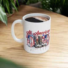 Load image into Gallery viewer, All American Dad - Ceramic Mug, (11oz, 15oz)
