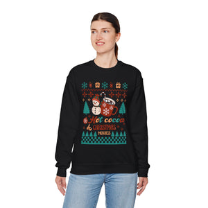 Hot Cocoa & Christmas - Unisex Heavy Blend™ Crewneck Sweatshirt