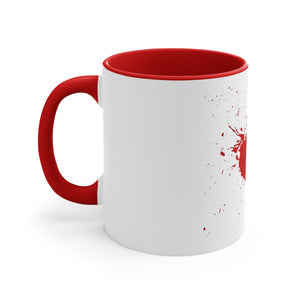 True Crime Junkie - Accent Coffee Mug, 11oz