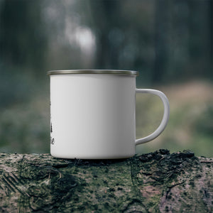 Life Is Better By The Campfire - Enamel Camping Mug
