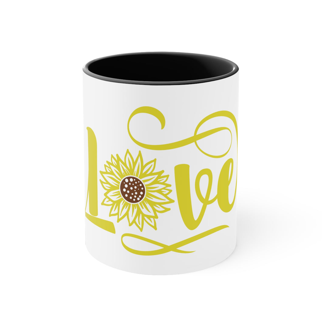 Love - Accent Coffee Mug, 11oz