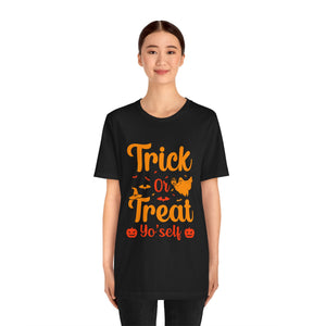 Trick Or Treat - Unisex Jersey Short Sleeve Tee