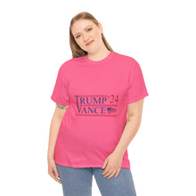 Load image into Gallery viewer, Trump Vance 2024 - Unisex Heavy Cotton Tee
