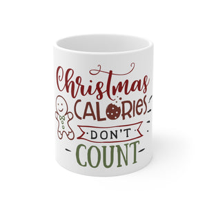 Christmas Calories - Ceramic Mug 11oz
