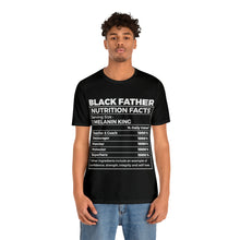Load image into Gallery viewer, Black Father - Unisex Jersey Short Sleeve Tee
