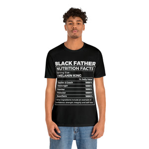 Black Father - Unisex Jersey Short Sleeve Tee