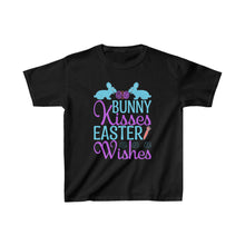 Load image into Gallery viewer, Bunny Kisses Easter Wishes - Kids Heavy Cotton™ Tee
