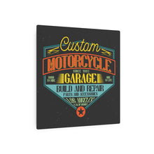 Load image into Gallery viewer, Custom Motorcycles - Metal Art Sign
